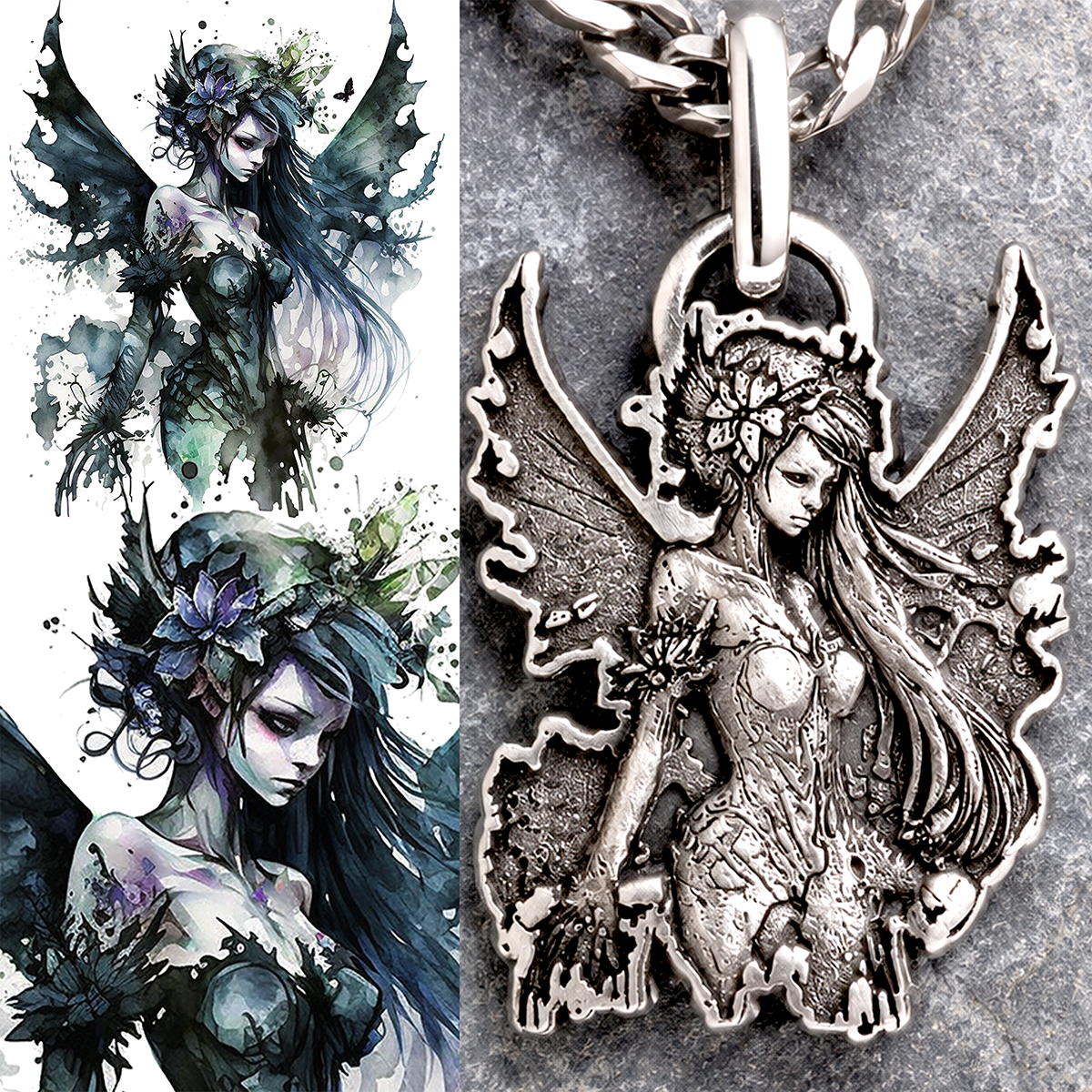Custom 3D jewelry from your art