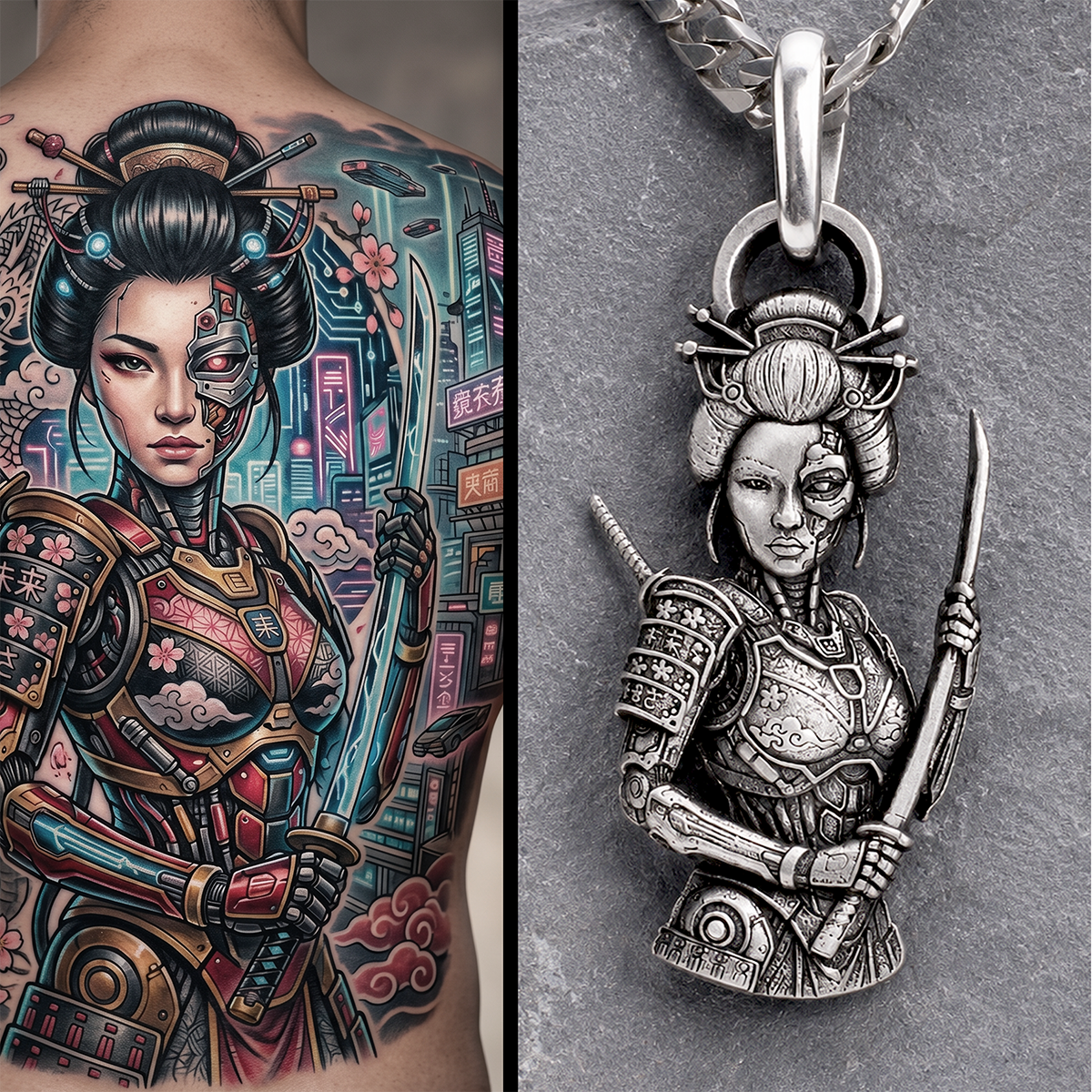 Custom 3D jewelry from your tattoo